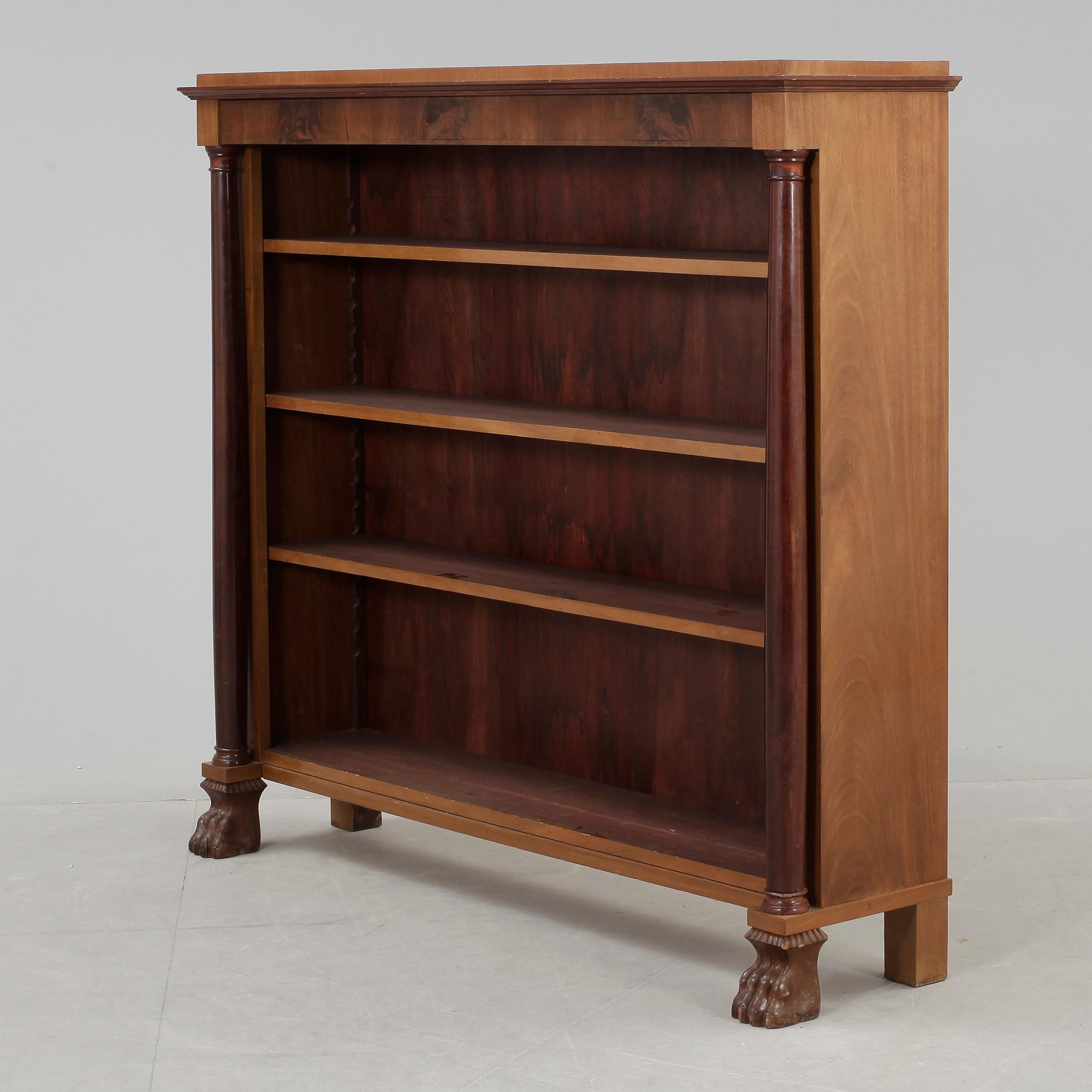 BOKHYLLA, empirestil, omkring 1900.