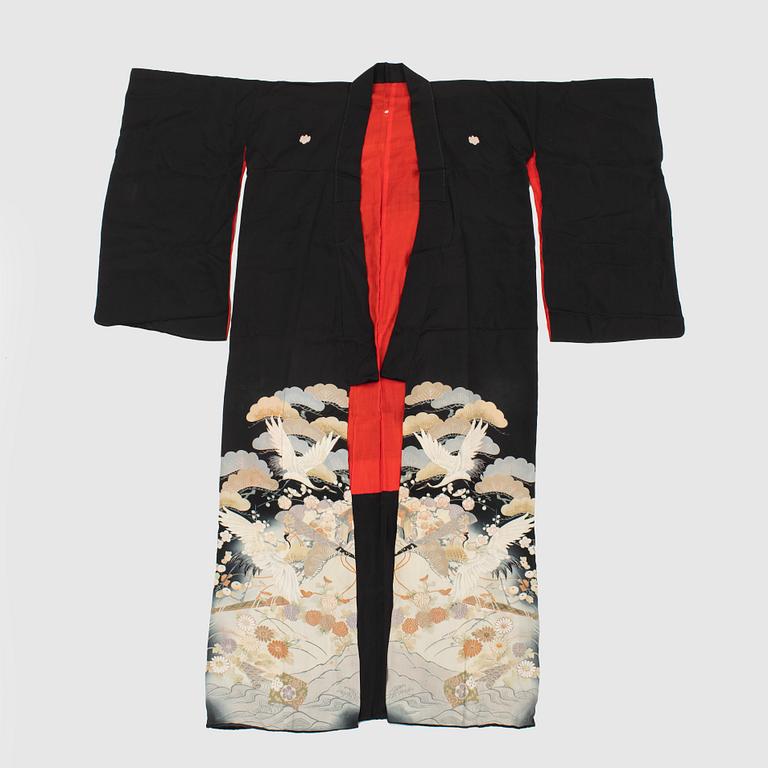 A Japanese kimono, 20th Century.