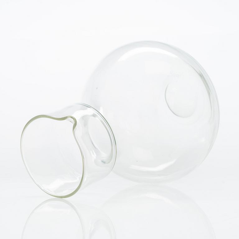 Kaj Franck, karaff, "Kremls klockor", glas, signerad K. Franck Nuutajärvi Notsjö -59.