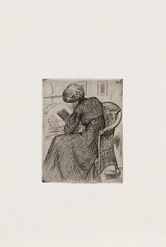 Hugo Simberg, "Arvostelija".