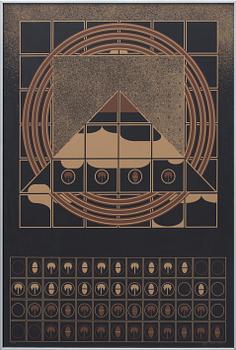 Beck & Jung (Holger Bäckström & Bo Ljungberg) · BECK & JUNG (HOLGER BÄCKSTRÖM & BO LJUNGBERG), screenprint, signerad, numrerad och daterad  30/100 1976.
