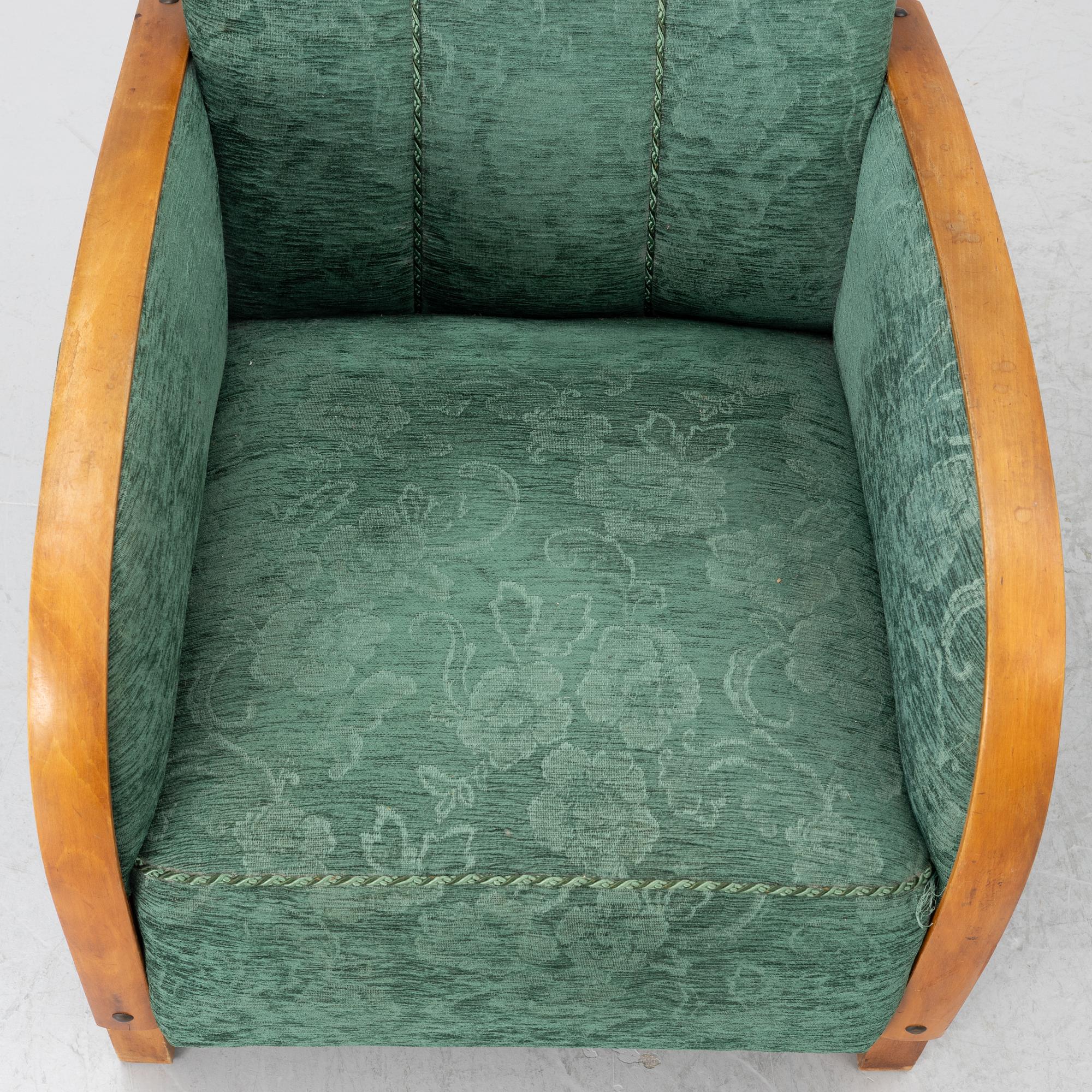 Armchairs, a pair, functionalism, 1930s.