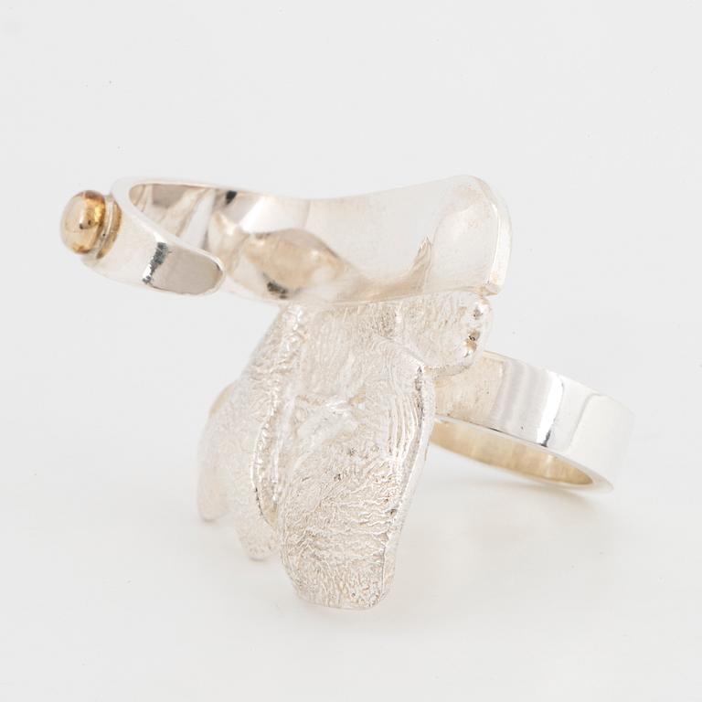 ROLF KARLSSON, Ring, sterlingsilver 925.