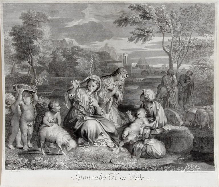 KOPPARSTICK, 3 st, 1700-tal.