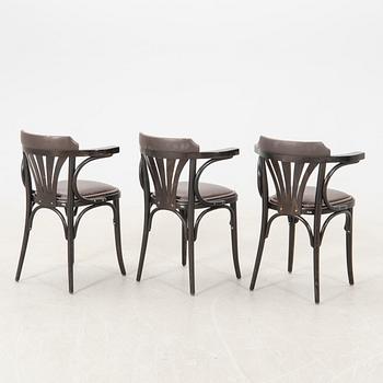 Armchairs 6 pcs model no 24, Thonet 21st century.