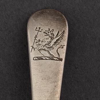 Bestick, 53 st, silver, England och Irland, 1700-1800-tal.