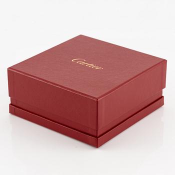 A Cartier necklace 18K multi-coloured gold "Trinity" cross.