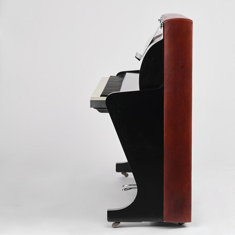 Poul Henningsen, a "PH Upright Piano", executed by Andreas Christensen, Denmark, 1940s.