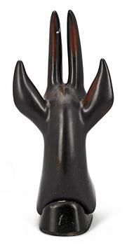 GUNNAR NYLUND, skulptur, stengods, Rörstrand. Sign o numr 83/200.