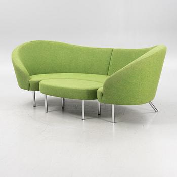 Karim Rashid, an 'Orgy' sofa with stool, from Offecct.