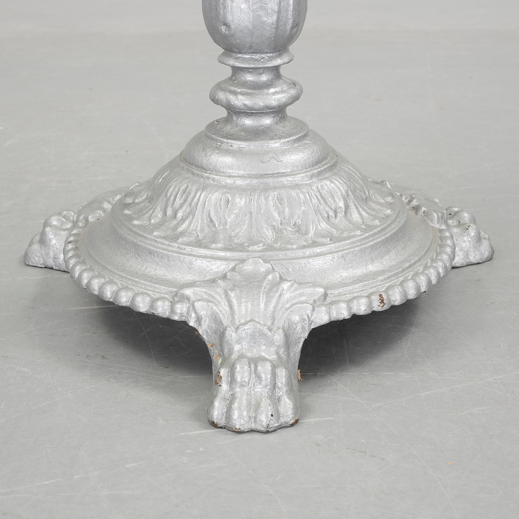 TRÄDGÅRDSBORD, gjutjärn, troligen J & C.G. Bolinder, 1900-tal.