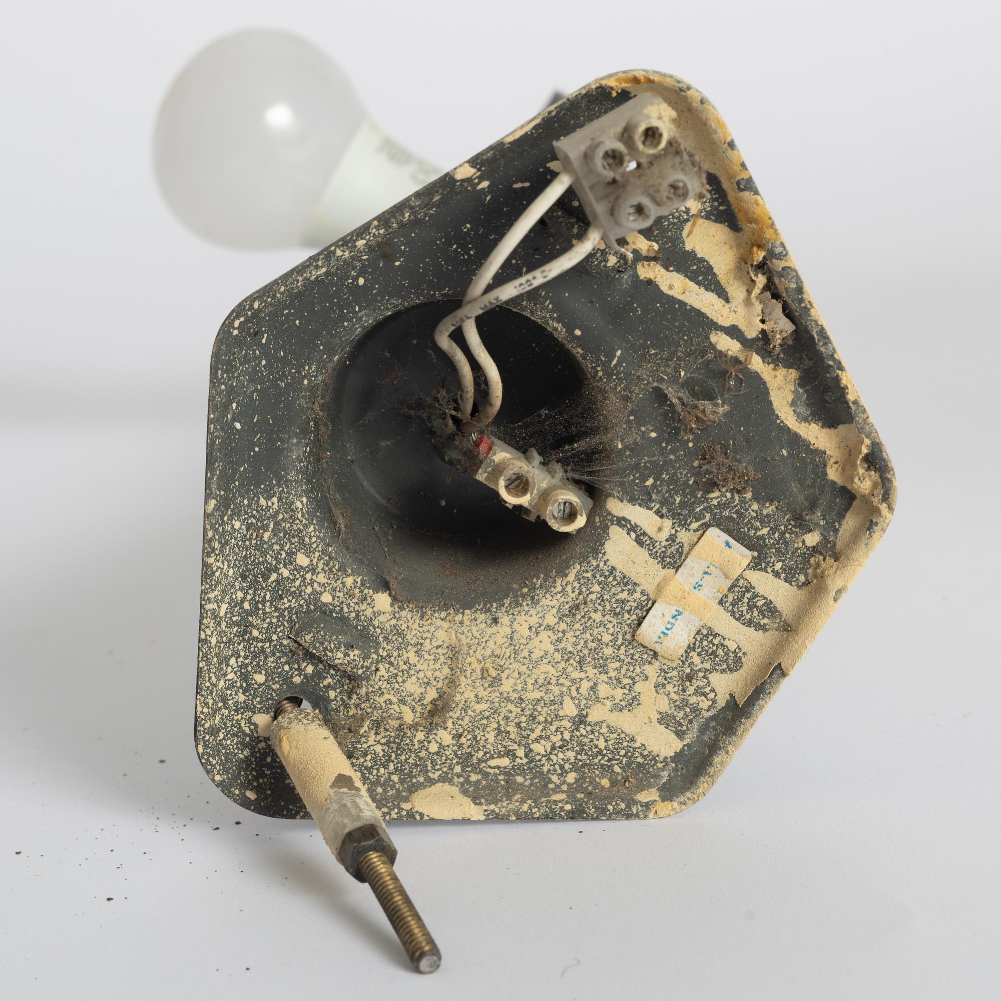 A pair of Swedish Modern wall lamps, ASEA, mid-20th Century.