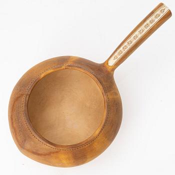 Anders Sunna, Milk jug, Nahppi, signed.