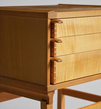 James Krenov, a cabinet on stand, Sweden, 1960-70s.