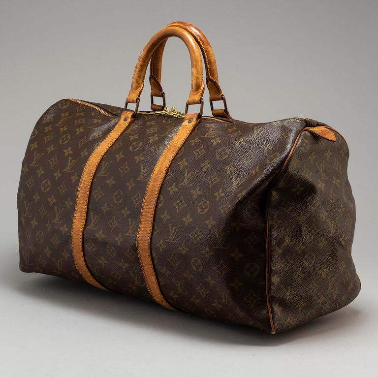 LOUIS VUITTON, a 'Keepall 50' weekendbag.