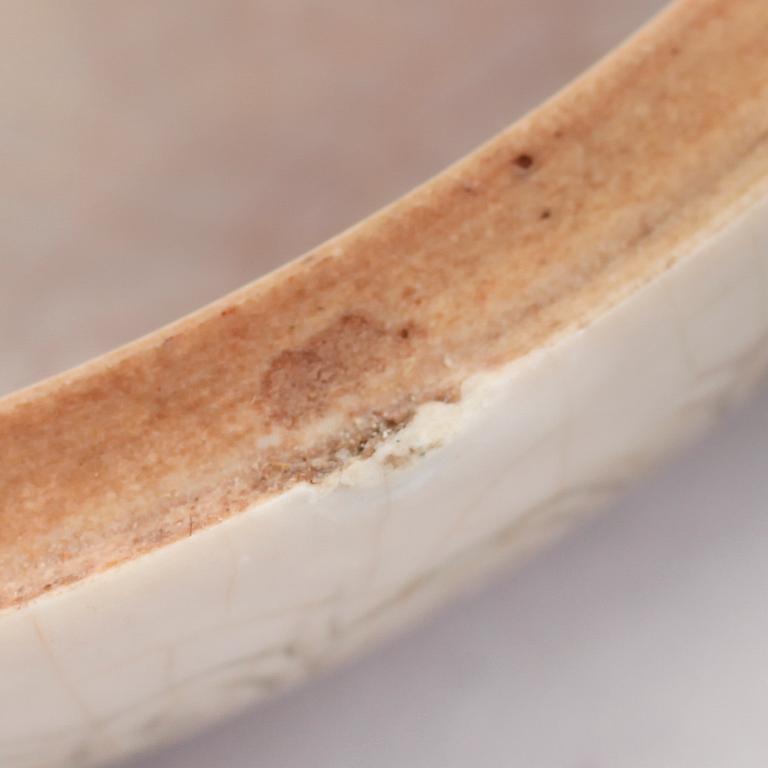 LOCKASK, porslin, Kina, sannolikt 1900-tal.