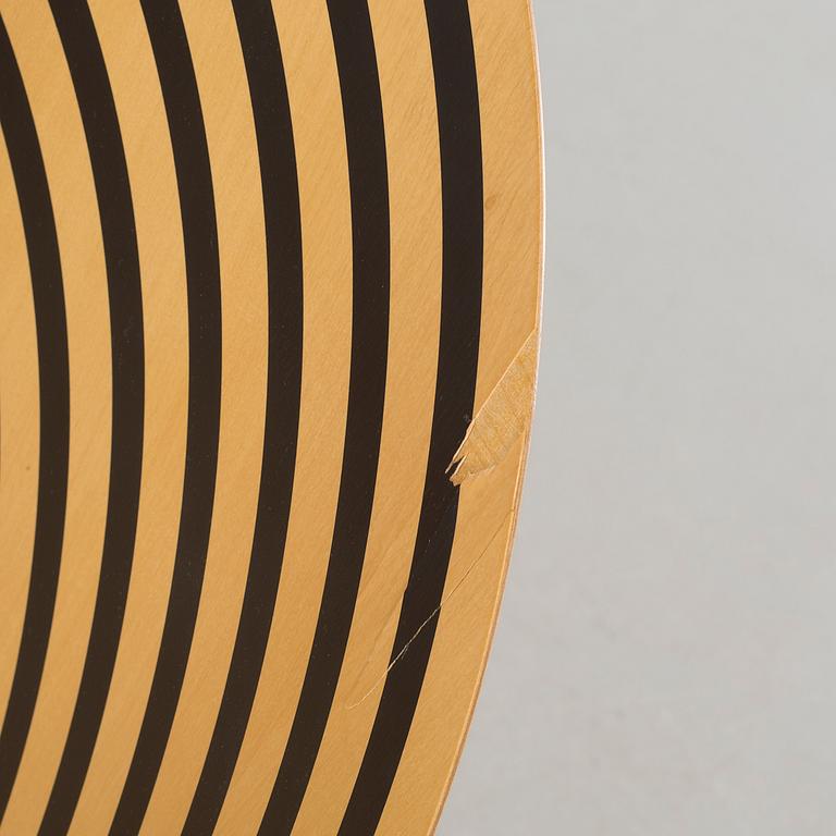 A bench and a table called "Bench for two" / 2600 & 2601, designed approx 1989 by Nanna Ditzel, by Frederica Stolefabrik.