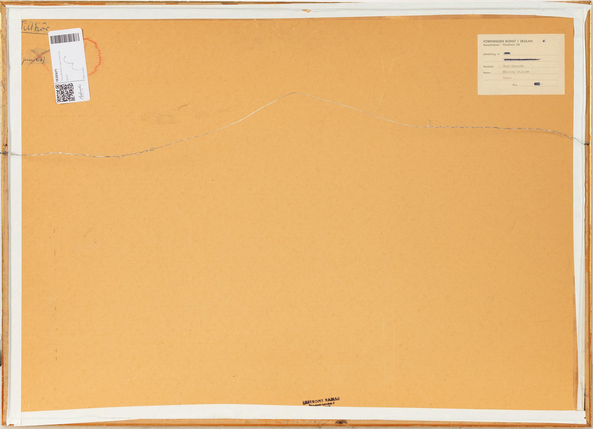 Thea Ekström, Utan titel.