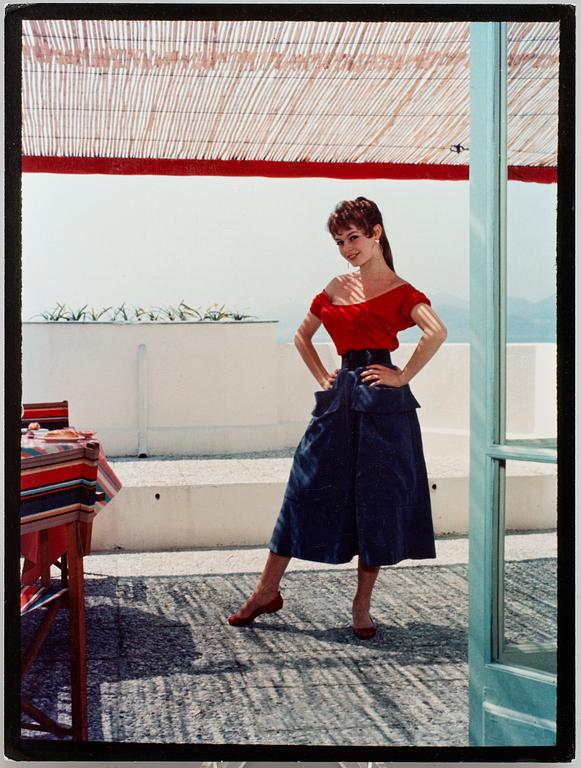 KARY LASCH, C-print of Brigitte Bardot in Cannes.
