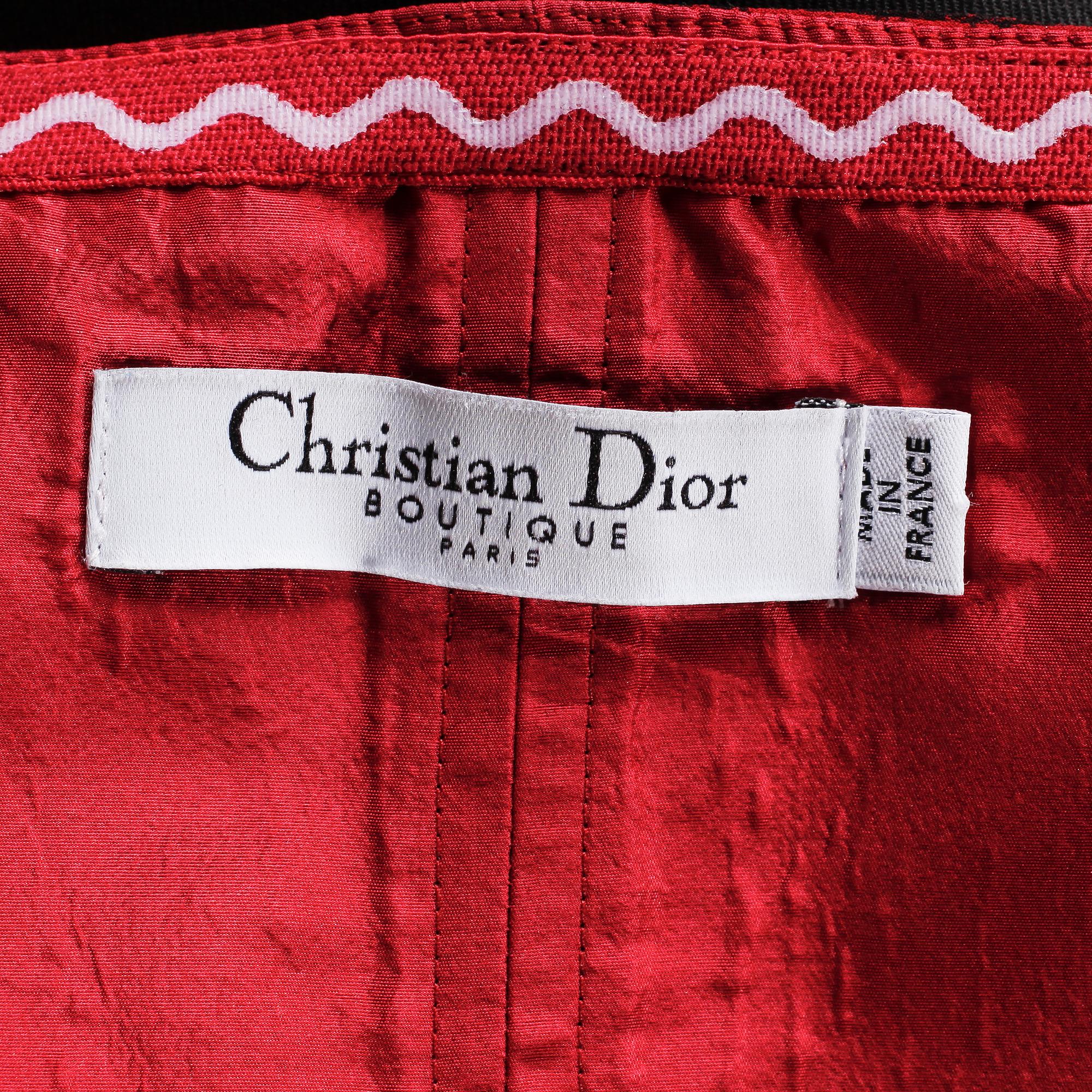 CHRISTIAN DIOR, cocktailklänning.