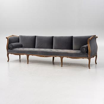 Soffa, Louis XV-stil, Frankrike, omkring 1900.