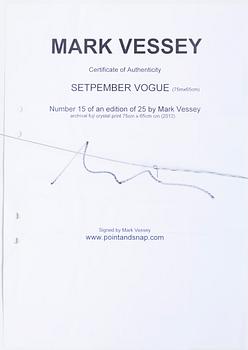 Mark Vessey, "September Vogue".