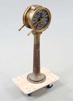 A metal machine telegraph, A. Robinsson & Co, Liverpool & Glasgow, 20th century.