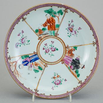 PARTI PORSLIN, 4 delar, Kina, 1700-tal.