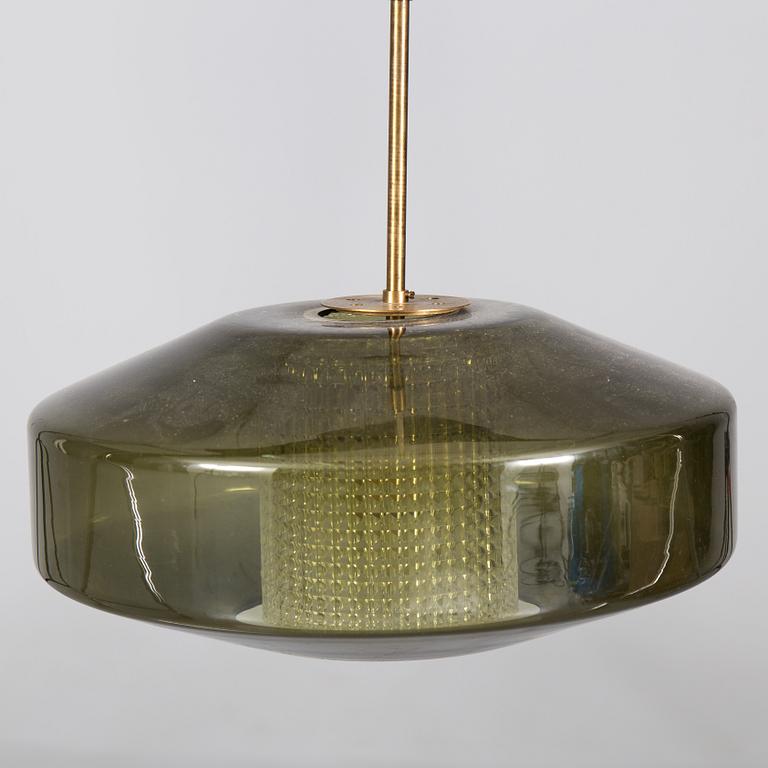 CARL FAGERLUND, Orrefors, taklampa, 1900-talets tredje kvartal.