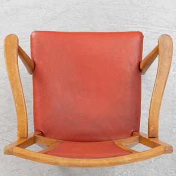 Josef Frank, a model B2163 armchair, Svenskt Tenn.