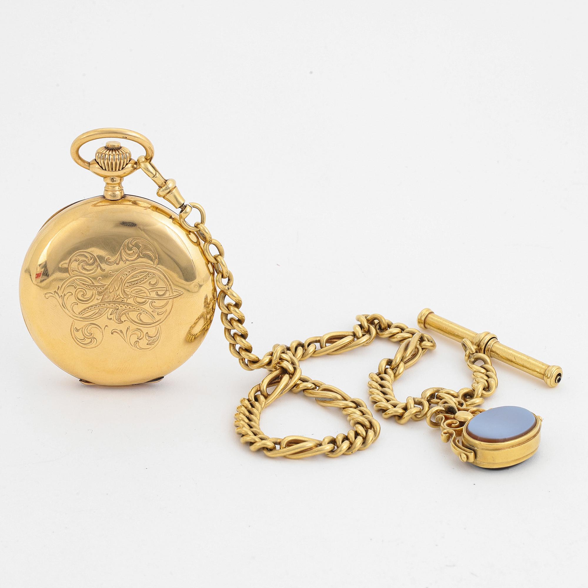 Pocketwatch, 51,5 mm, hunter.
