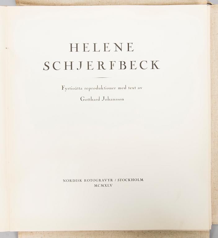 A portfolio with 48 prints from 1945.