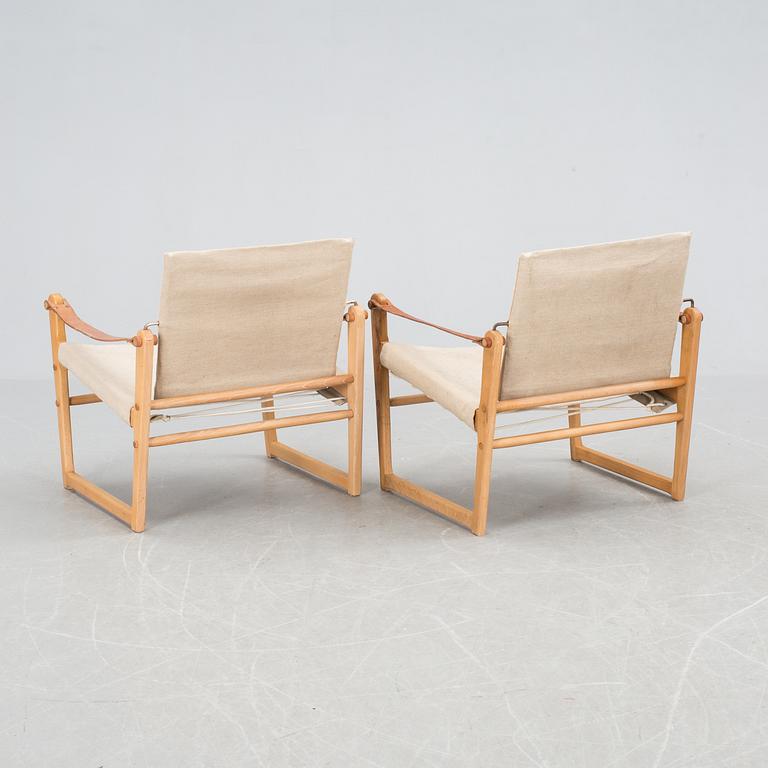 KARMSTOLAR, ett par, "Cikada", Bengt Ruda för IKEA, 1960/70-tal.