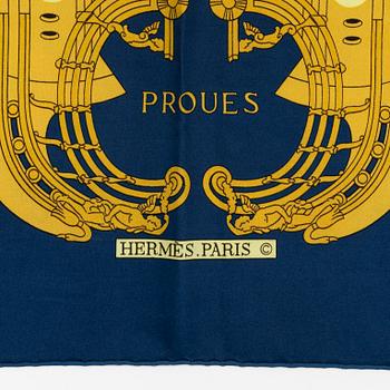 Hermès, scarf, "Proues".