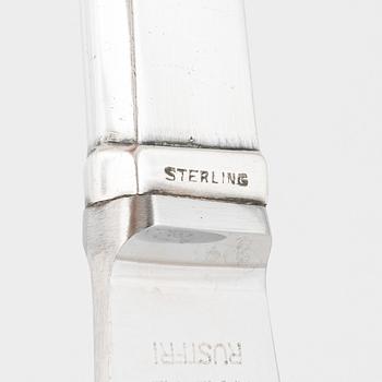 Hans Hansen, bestickuppsättning, 72 delar, "Vendome", sterlingsilver, Danmark.