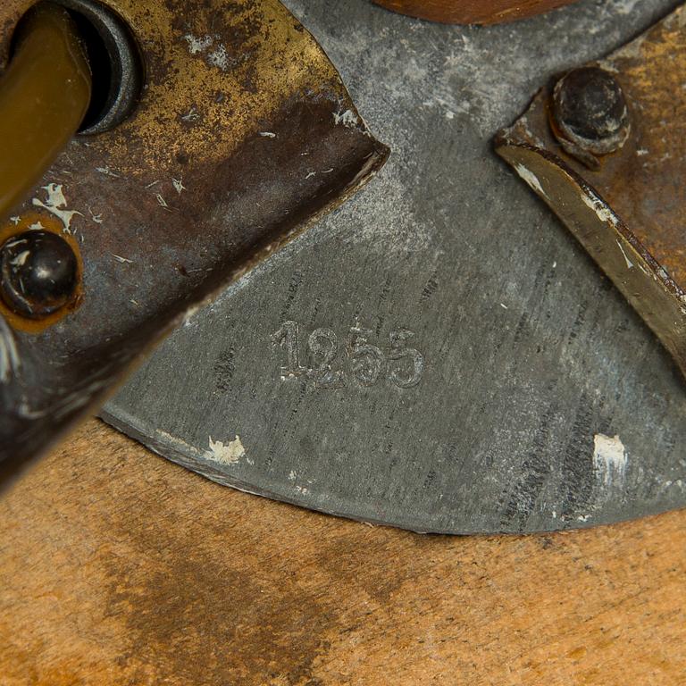 Paavo Tynell, taklampa, modell 1255/4, Taito, 1930-tal.