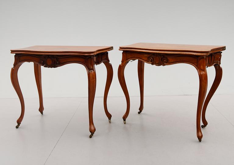 SPELBORD, 1 par, 1800-talets andra hälft.