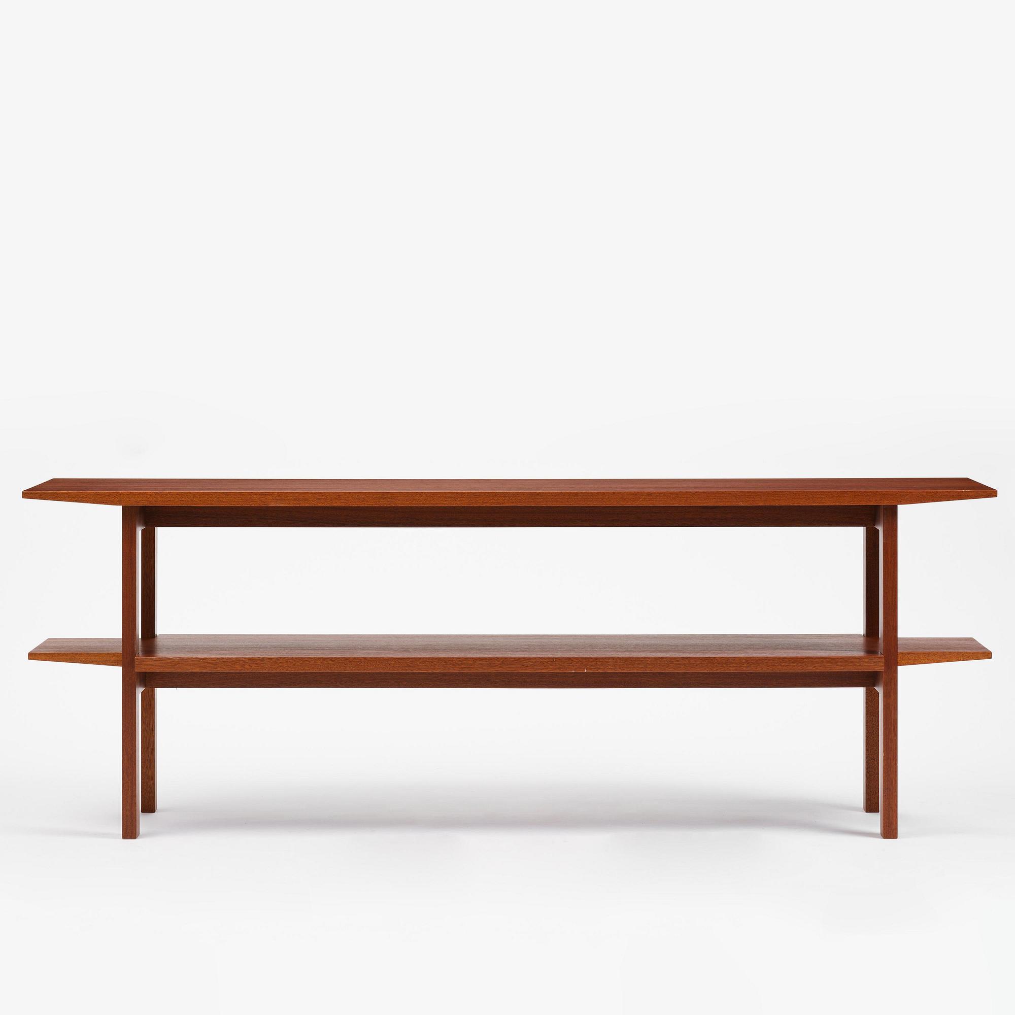 Josef Frank, a library table model 648, Firma Svenskt Tenn, post 1985.