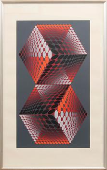 Victor Vasarely, "Meta V".