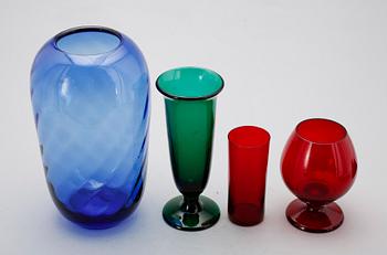 VASER, 4 st, glas, Reijmyre.