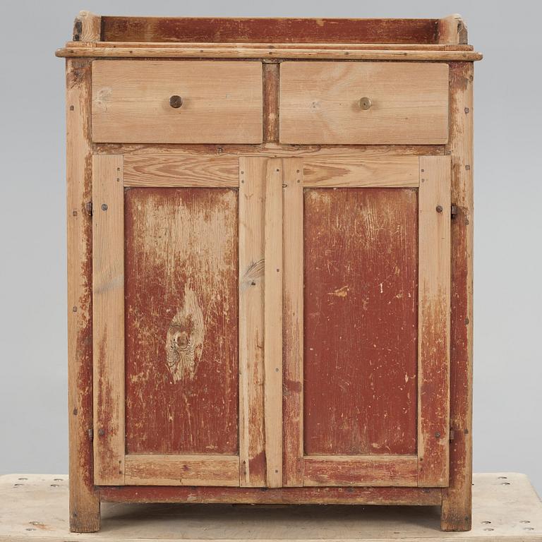 A 19th century folk art cabinet from Hälsingland.