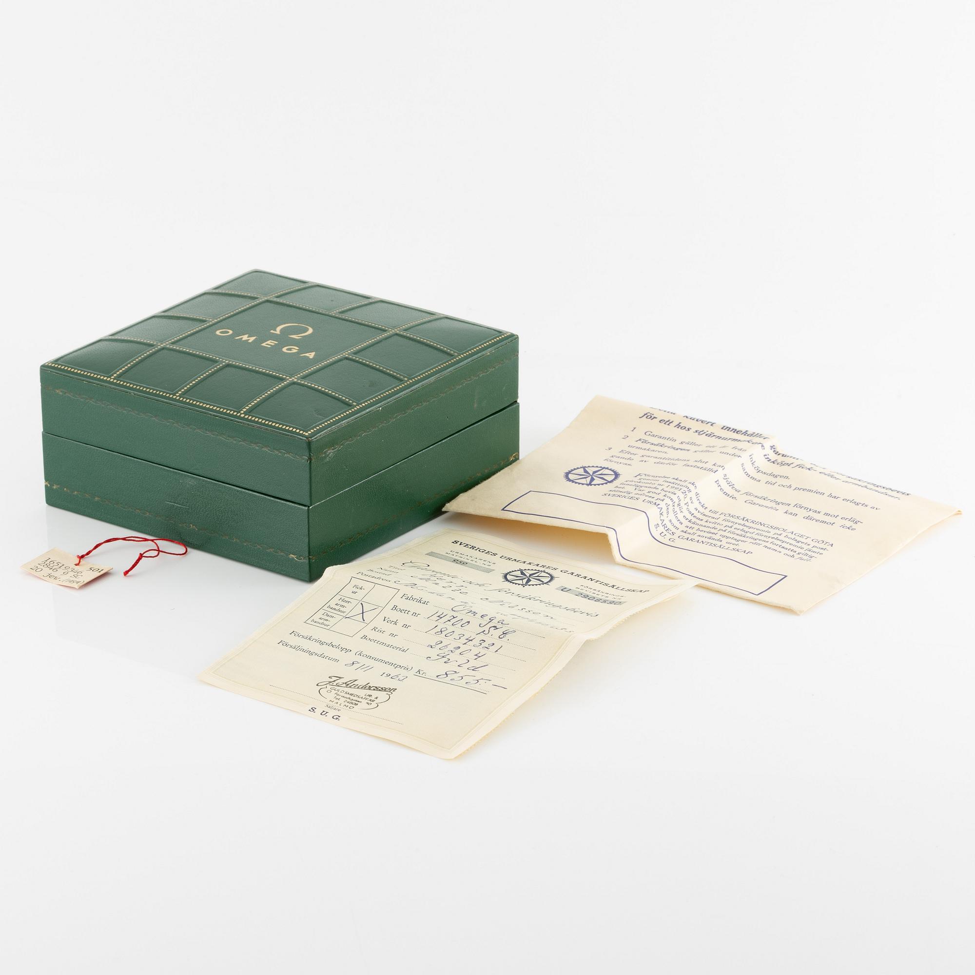 Omega, Seamaster, "Big Logo", wristwatch, 34 mm.