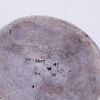PARTI SILVER, 7 delar, tot vikt 700 gram.