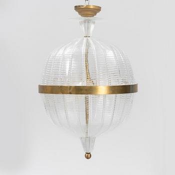 A ceiling lamp, probably Italy, 1960s-70s.