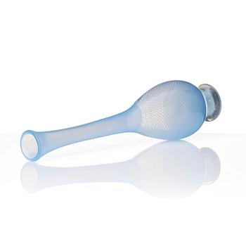 Sven Palmqvist, fyra delar, glas, Kraka, Orrefors 1940-50-tal, nr 34, 170, 359 samt en osignerad.