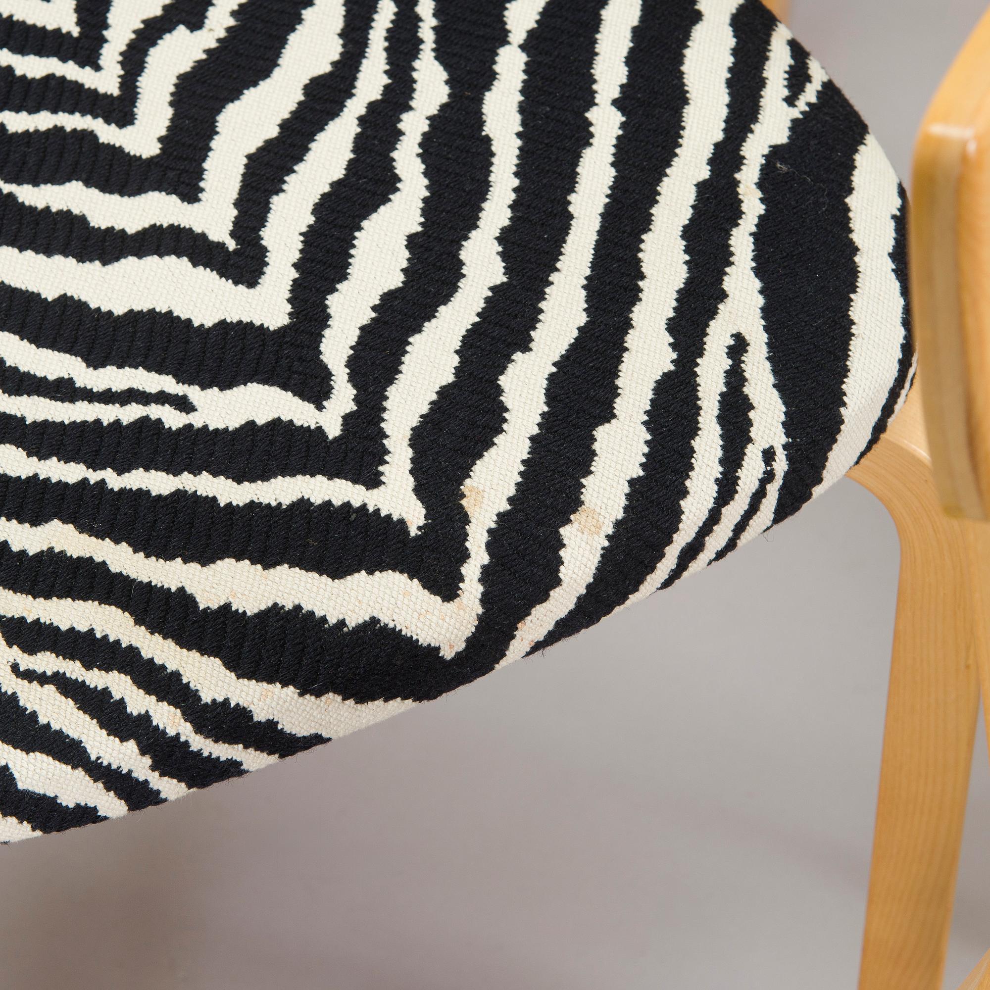 Alvar Aalto, stolar, 6 st, modell 69, Artek, 1900-talets slut.