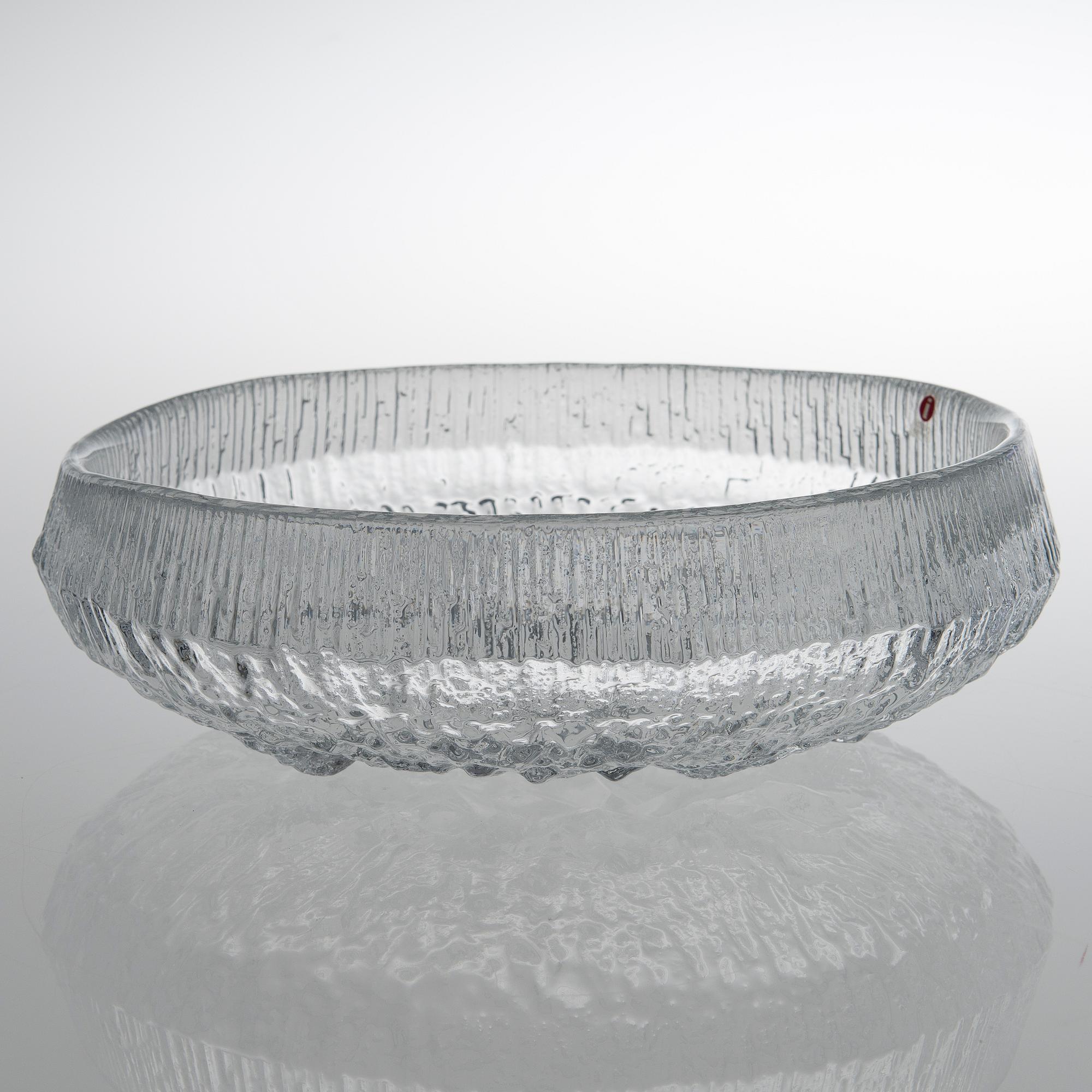 TAPIO WIRKKALA, bowl, glass, 3449 