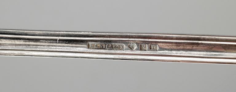 SOPPSLEV, silver, Carl August Nilsson, Malmö, 1885. Vikt ca 300 gram.