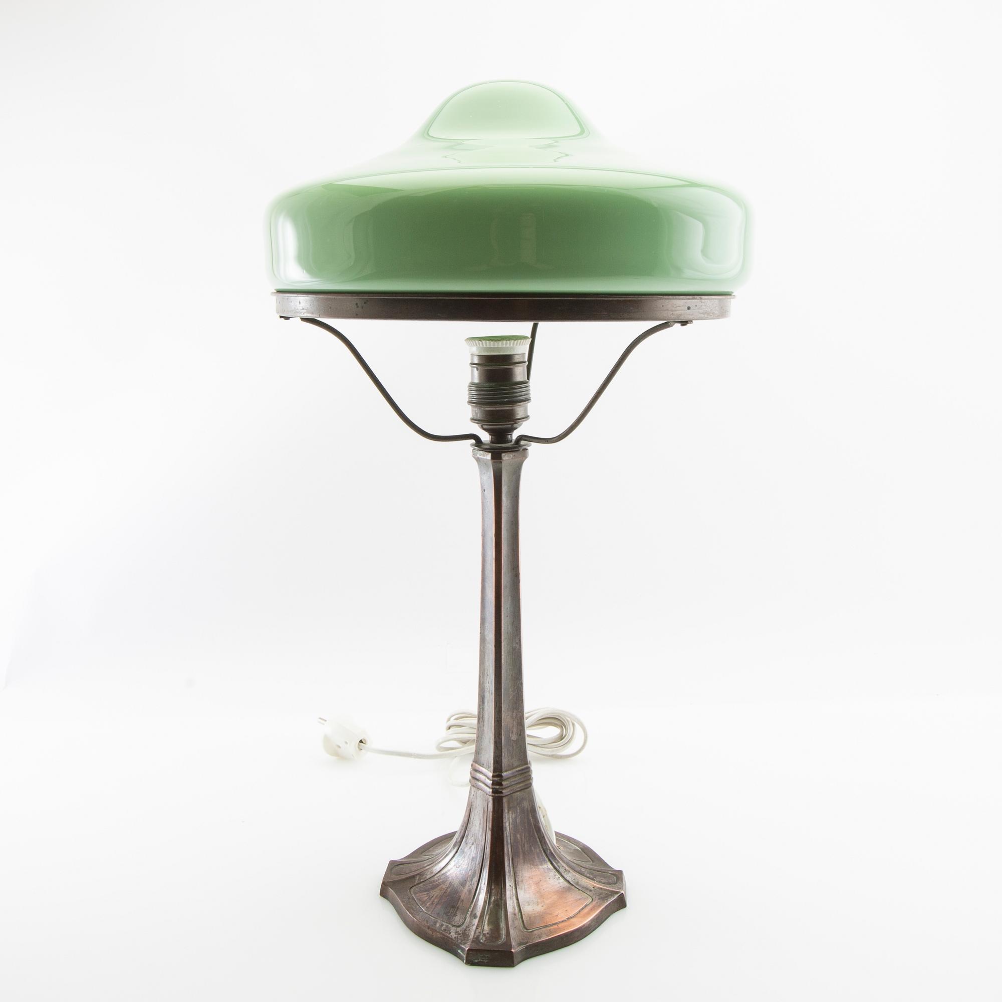 Table lamp Art Nouveau early 20th century.