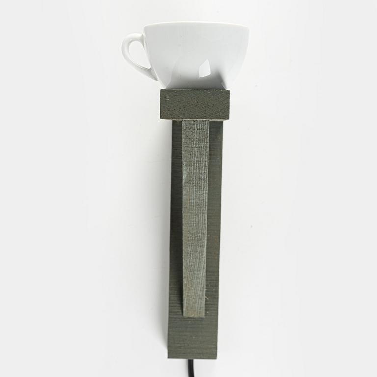 Jonas Bohlin, vägglampa, "Espresso", sent 1900-tal.